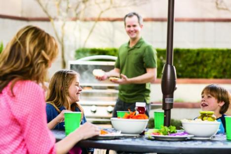 户外烧烤和野餐区