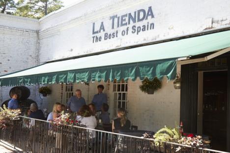 La Tienda的露台